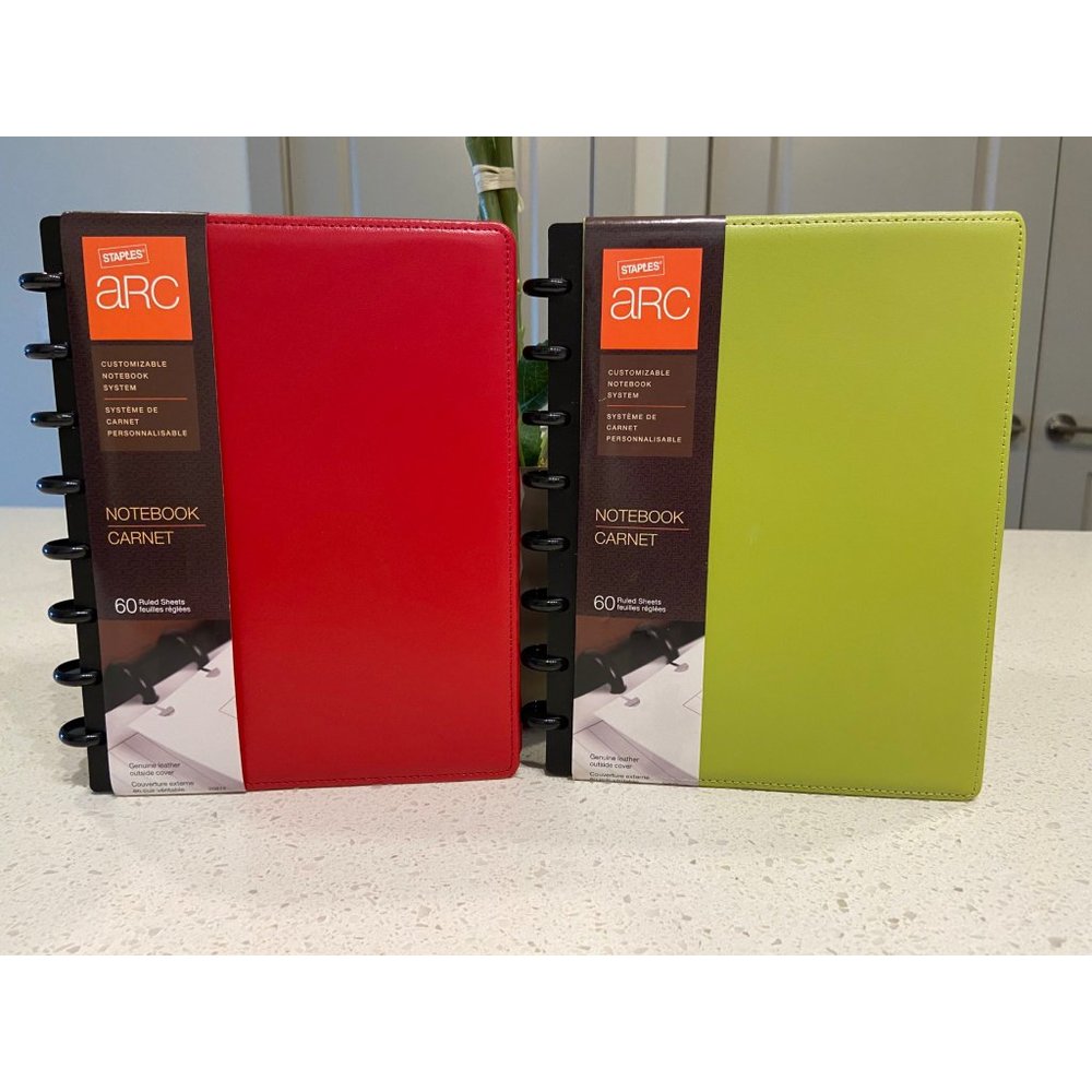 Staples Arc Customizable Notebook (2 pack)